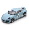 Schuco - 1:43 Porsche 911 Sport Classic (992) Meissen Blue with Heritage Package 2022 - Diecast Model 4 43U00003