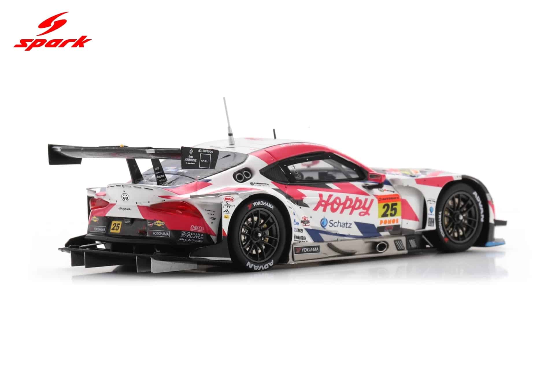 Spark 1:43 Toyota GR Supra GT Hoppy Schatz No.25 GT300 Super GT 2025 T. Matsui, K. Sato (43SGT25025) Resin Model 6 Spark 1:43 Toyota GR Supra GT Hoppy Schatz No.25 GT300 Super GT 2025 T. Matsui, K. Sato (43SGT25025) Resin Model - Image 6
