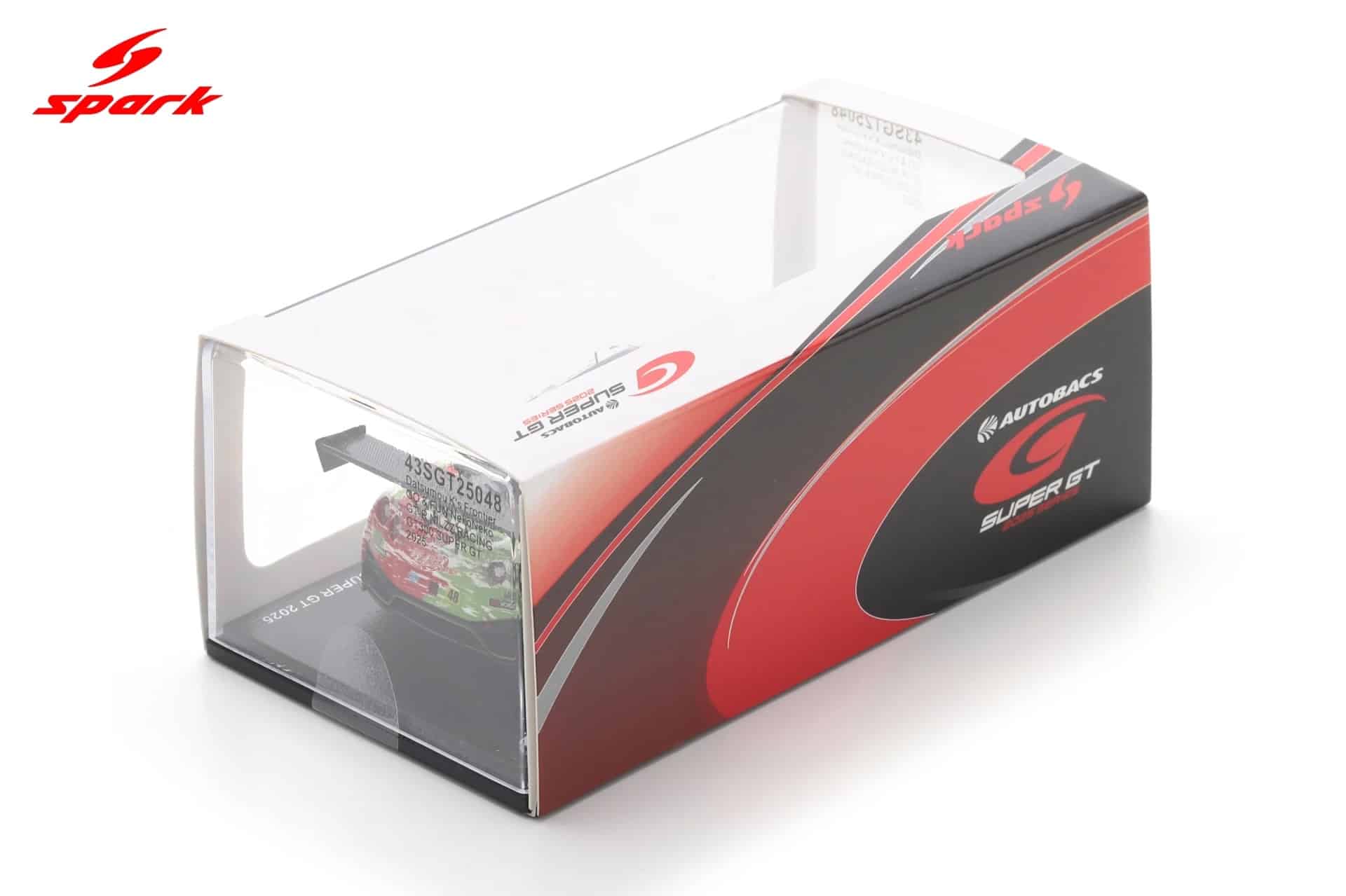 Spark 1:43 Nissan GT-R Datsumou K's Frontier Nekoneko No.48 Nilzz Racing GT300 Super GT 2025 T. Ida, Y. Shibata (43SGT25048) Resin Model 3 Spark 1:43 Nissan GT-R Datsumou K's Frontier Nekoneko No.48 Nilzz Racing GT300 Super GT 2025 T. Ida, Y. Shibata (43SGT25048) Resin Model - Image 3