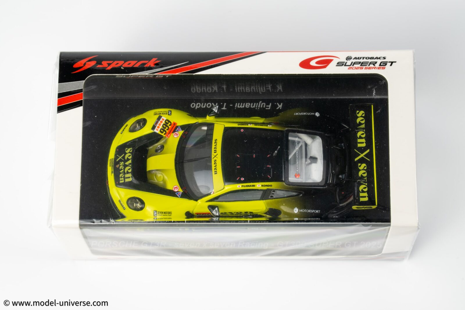 Spark - 1:43 Porsche 911 GT3R Seven X Seven Racing No.666 GT300