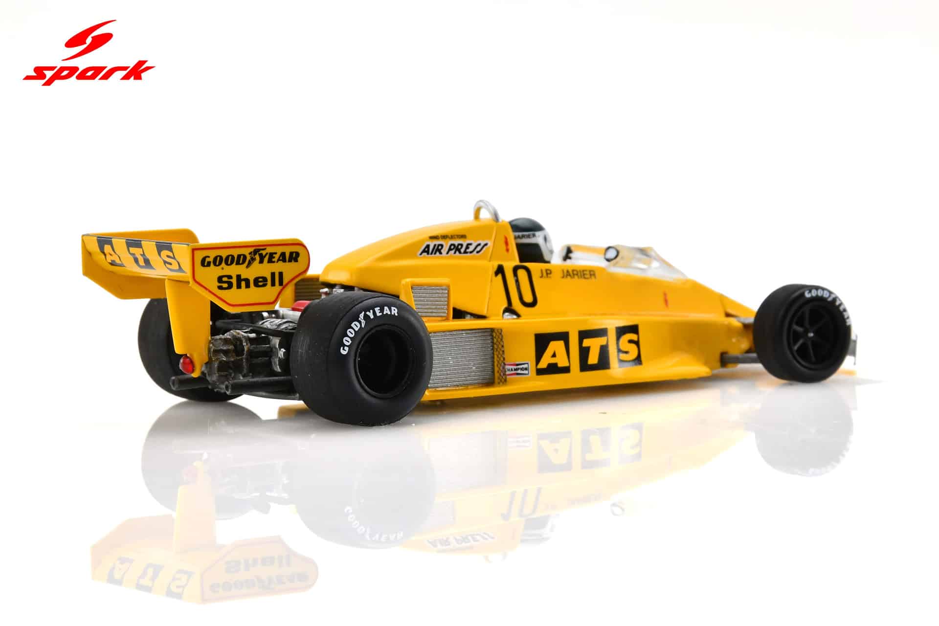 Spark - 1:43 ATS HS1 No.10 Practice Monaco GP 1978 Jean-Pierre Jarier - Resin Model 7 Spark 1:43 ATS HS1 No.10 Practice Monaco GP 1978 Jean-Pierre Jarier (S3942) Resin Model