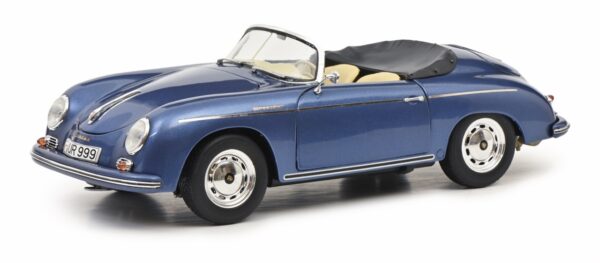 Schuco 1/18 Porsche 365 Speedster Blue Diecast Model 450031800