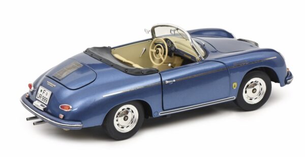 Schuco 1/18 Porsche 365 Speedster Blue Diecast Model 450031800