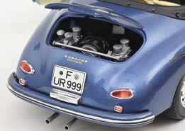 Schuco 1/18 Porsche 365 Speedster Blue Diecast Model 450031800