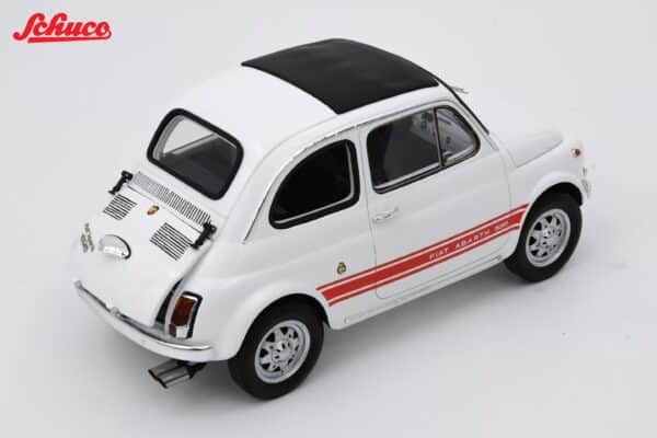 Alternative view of Schuco - 1:18 Fiat 500 Abarth 595 SS 1965 White - Resin Model