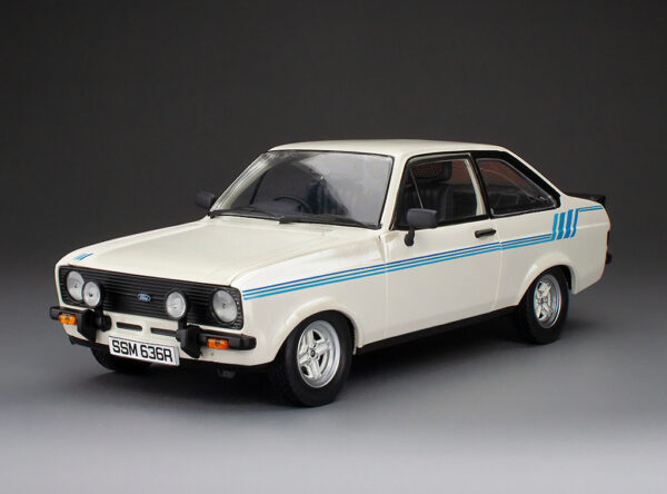 Sun Star 1:18 Ford Escort Mk2 Harrier Diamond White 1980 RHD UK Exclusive (4636R) Limited Edition Diecast Model