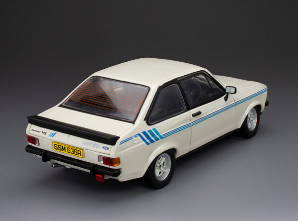Sun Star 1:18 Ford Escort Mk2 Harrier Diamond White 1980 RHD UK Exclusive (4636R) Limited Edition Diecast Model 11 Sun Star 1:18 Ford Escort Mk2 Harrier Diamond White 1980 RHD UK Exclusive (4636R) Limited Edition Diecast Model