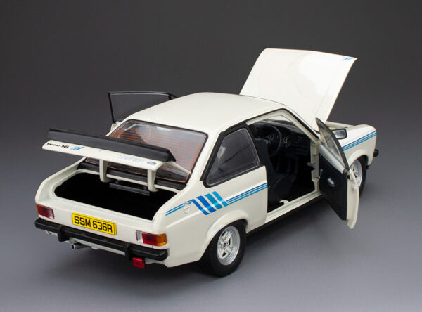 Sun Star 1:18 Ford Escort Mk2 Harrier Diamond White 1980 RHD UK Exclusive (4636R) Limited Edition Diecast Model 10 Sun Star 1:18 Ford Escort Mk2 Harrier Diamond White 1980 RHD UK Exclusive (4636R) Limited Edition Diecast Model