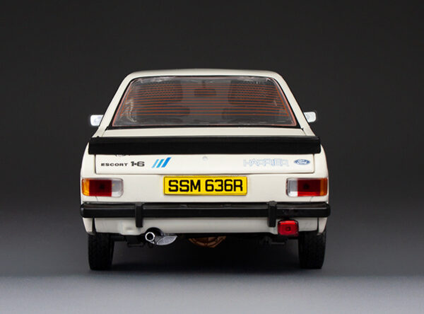 Sun Star 1:18 Ford Escort Mk2 Harrier Diamond White 1980 RHD UK Exclusive (4636R) Limited Edition Diecast Model 16 Sun Star 1:18 Ford Escort Mk2 Harrier Diamond White 1980 RHD UK Exclusive (4636R) Limited Edition Diecast Model