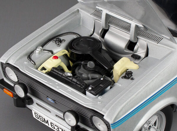 Sun Star 1:18 Ford Escort Mk2 Harrier Strato Silver 1980 RHD UK Exclusive (4637R) Limited Edition Diecast Model 15 Sun Star 1:18 Ford Escort Mk2 Harrier Strato Silver 1980 RHD UK Exclusive (4637R) Limited Edition Diecast Model