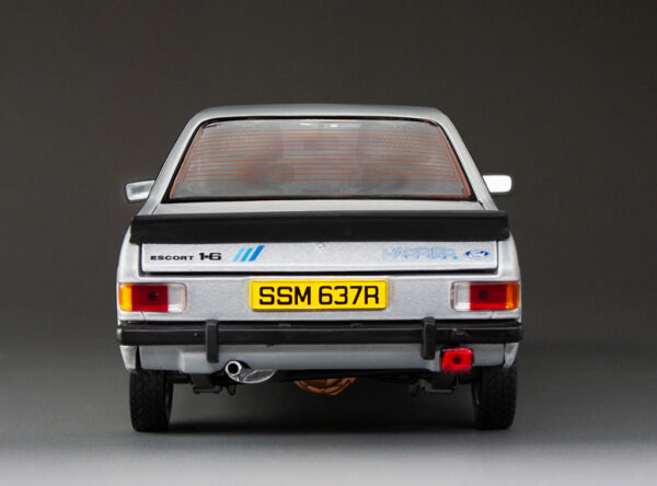 Sun Star 1:18 Ford Escort Mk2 Harrier Strato Silver 1980 RHD UK Exclusive (4637R) Limited Edition Diecast Model 18 Sun Star 1:18 Ford Escort Mk2 Harrier Strato Silver 1980 RHD UK Exclusive (4637R) Limited Edition Diecast Model