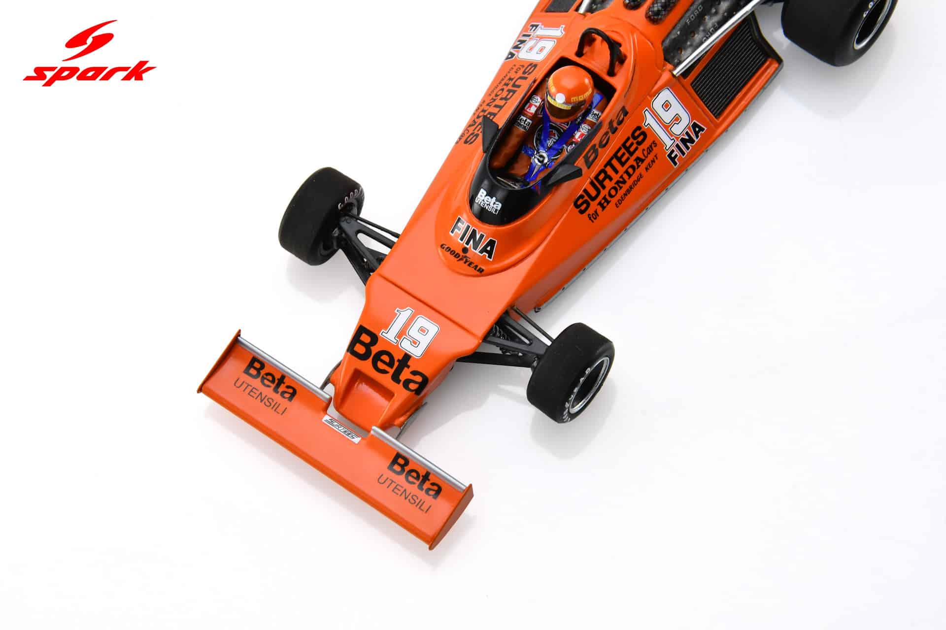 Spark - 1:43 Surtees TS20 No.19 British GP 1978 Vittorio Brambilla - Resin Model 3 Spark - 1:43 Surtees TS20 No.19 British GP 1978 Vittorio Brambilla - Resin Model - Image 3