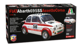 Italeri - 1:12 Fiat Abarth 695SS Assetto Corsa (4705) Model Kit