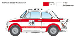 Italeri - 1:12 Fiat Abarth 695SS Assetto Corsa (4705) Model Kit