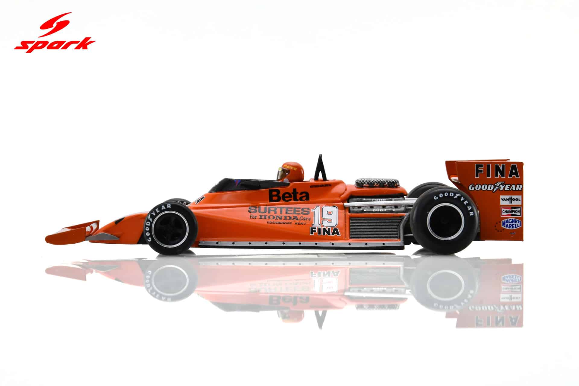 Spark - 1:43 Surtees TS20 No.19 British GP 1978 Vittorio Brambilla - Resin Model 6 Spark - 1:43 Surtees TS20 No.19 British GP 1978 Vittorio Brambilla - Resin Model - Image 6