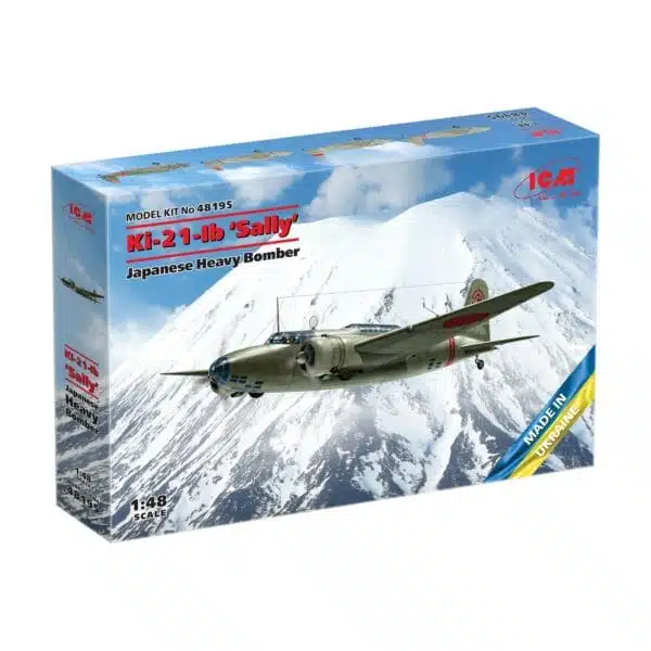 ICM 48195 Ki 21 Ib Sally Japanese Heavy Bomber Model Kit