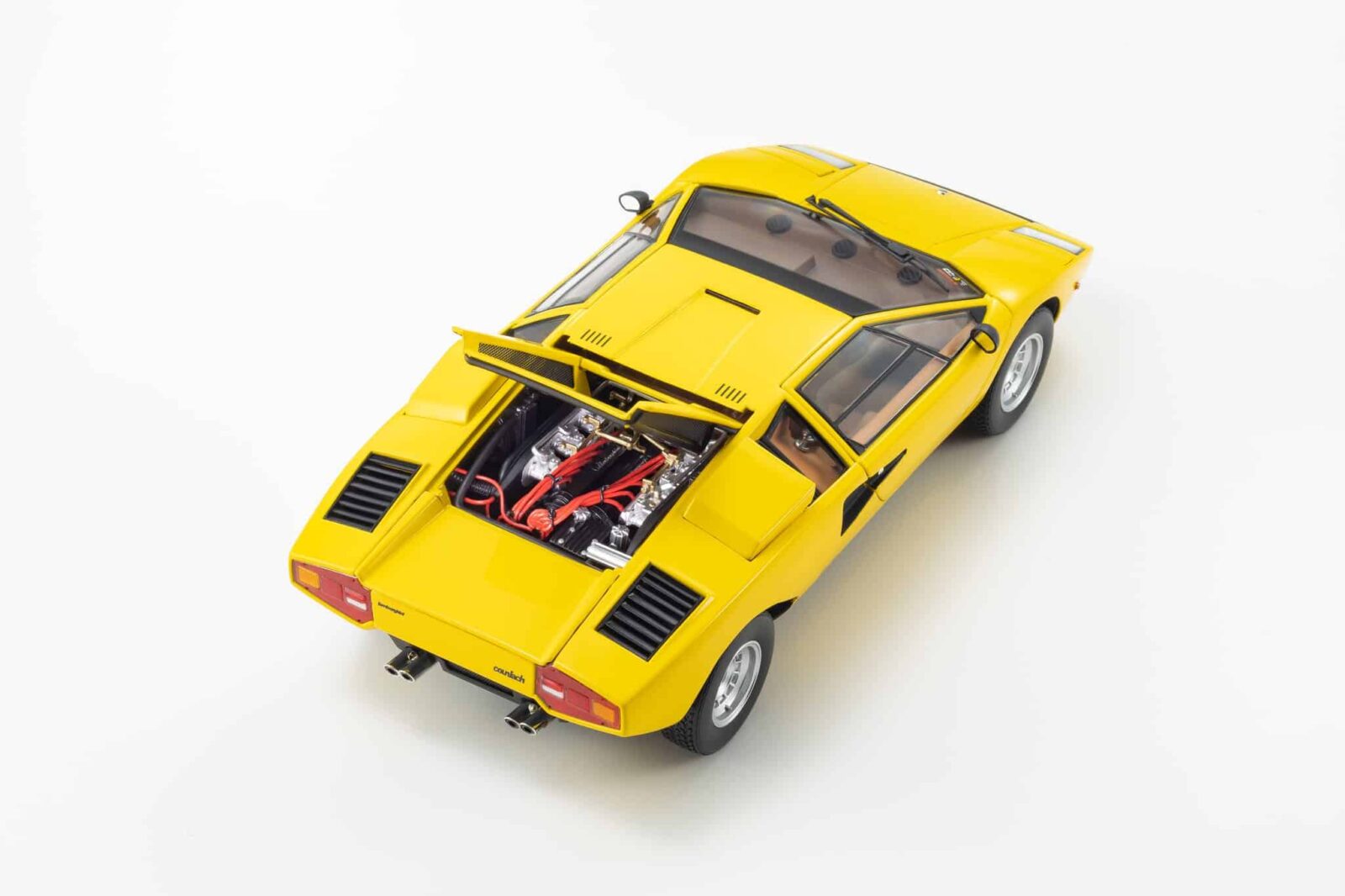Kyosho - 1:18 Lamborghini Countach LP400 1974 Yellow