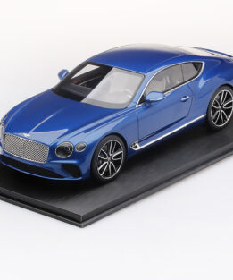 Top Speed TS0221 Bentley Continental GT blue resin model car