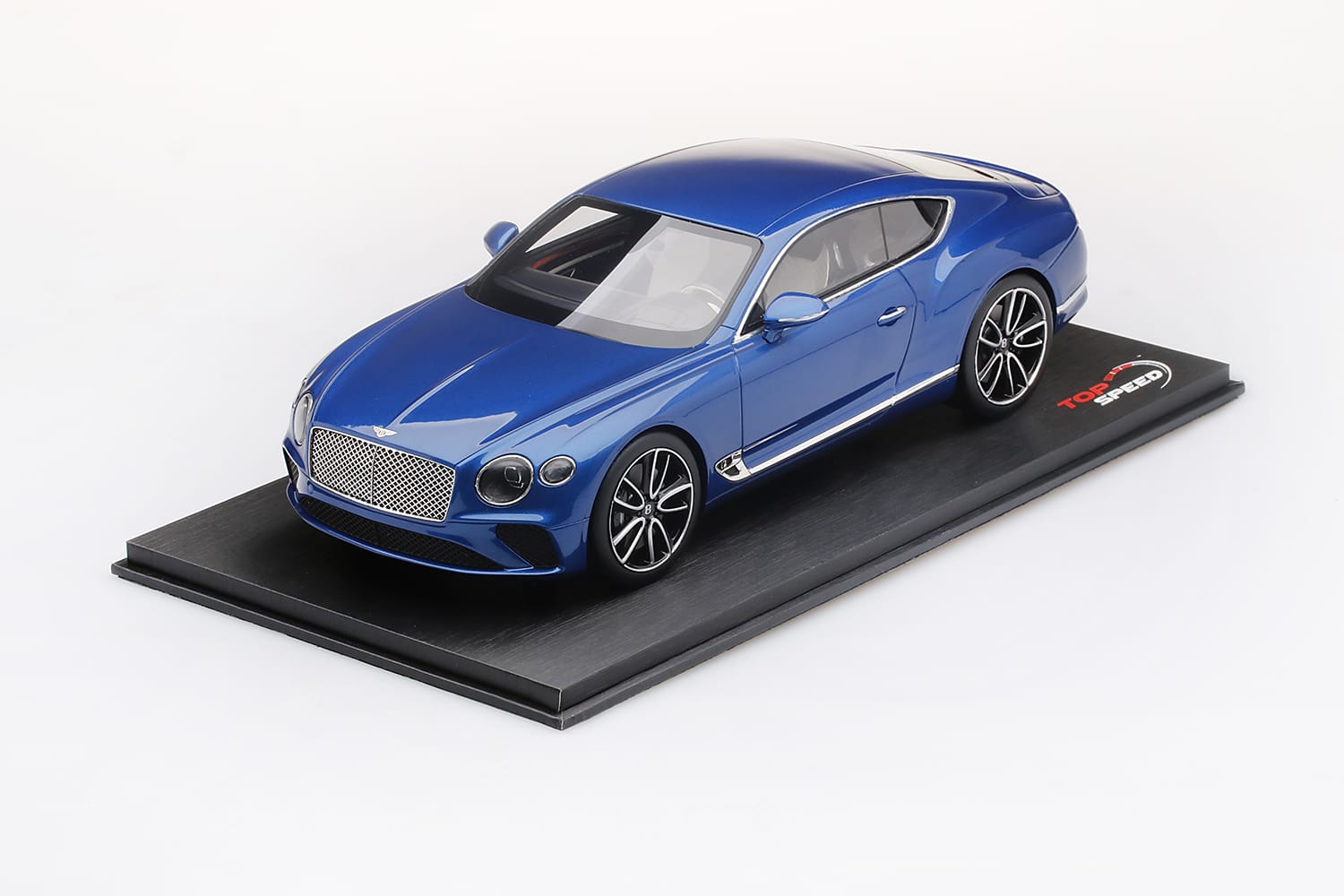 Top Speed TS0221 Bentley Continental GT blue resin model car
