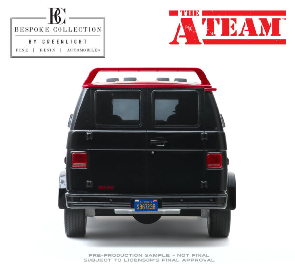 Greenlight Collectibles 1:12 12101 GMC Vandura The A Team Resin Model Van