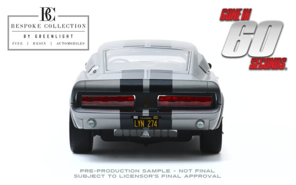 Greenlight Collectibles 12102 Ford Mustang 1967 Gone in 60 seconds resin model 1:12 scale