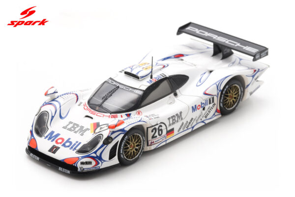 Diecast Model Shop - Model Universe 57 Alternative view of Spark 1:43 Porsche 911 GT1 No.26 Winner 24H Le Mans 1998 A. McNish - L. Aïello - S. Ortelli (43LM98) Resin Model