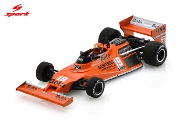 Spark - 1:43 Surtees TS20 No.19 British GP 1978 Vittorio Brambilla - Resin Model 12 Spark - 1:43 Surtees TS20 No.19 British GP 1978 Vittorio Brambilla - Resin Model
