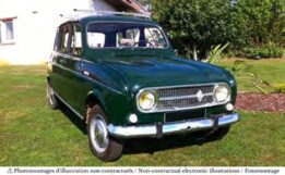 norev - 1:43 renault 4 1974 dark green