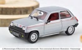 norev - 1:43 renault 5 alpine 1980 silver