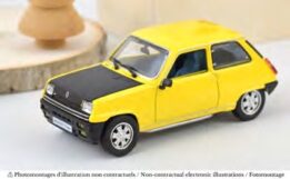 norev - 1:43 renault 5 copa 1980 sunflower yellow