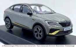 norev - 1:43 renault arkana e-tech engineered 2022 grey metallic
