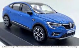 norev - 1:43 renault arkana techno 2022 zanzibar blue