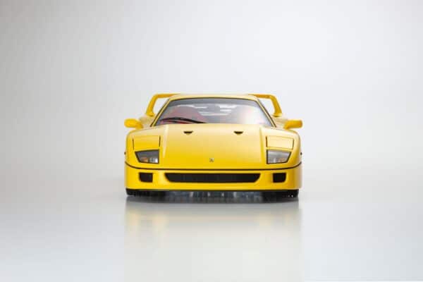 Kyosho - 1:18 Ferrari F40 Yellow 1987 - Diecast Model