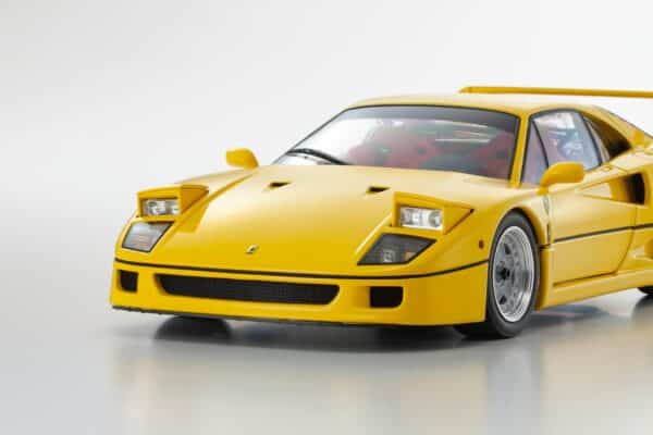 Kyosho - 1:18 Ferrari F40 Yellow 1987 - Diecast Model