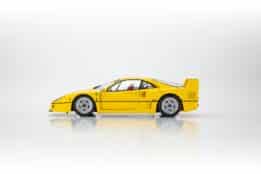 Kyosho - 1:18 Ferrari F40 Yellow 1987 - Diecast Model