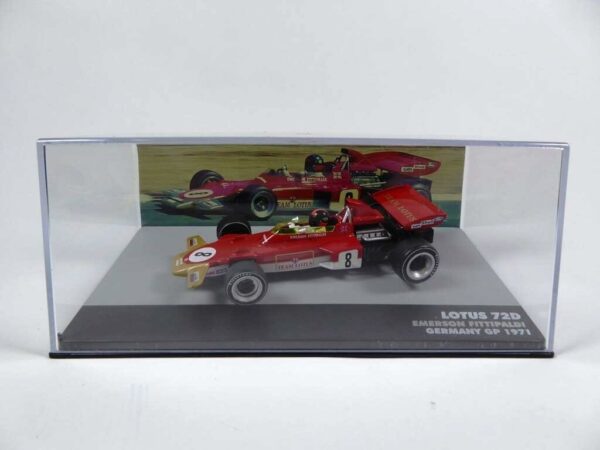 1:43 lotus 72d emerson fittipaldi german gp 1971