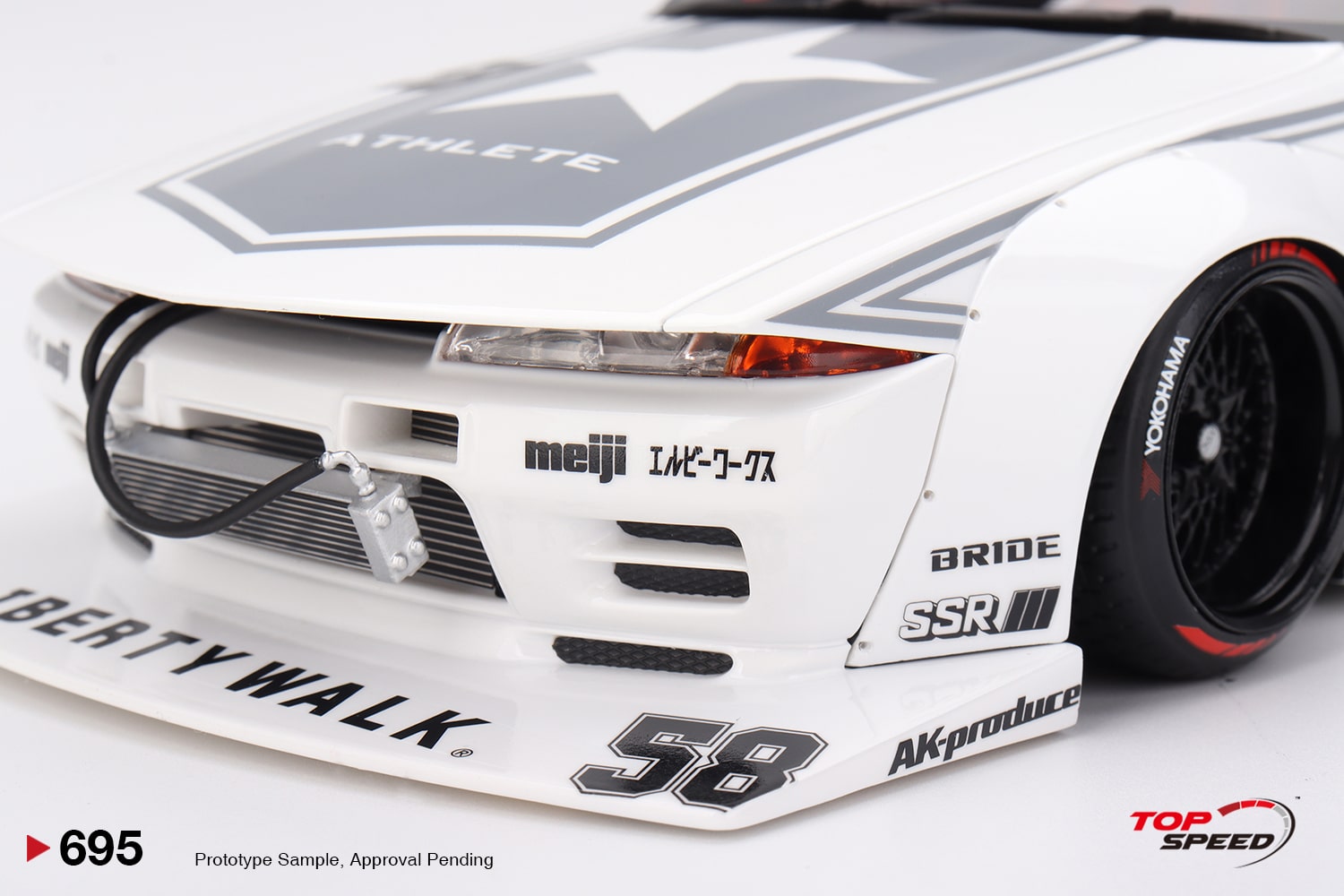 Top Speed 1:18 LBWK Nissan Skyline GT-R R32 Kaido Works TAS 2025 (TS0695) Resin Model 4 Top Speed 1:18 LBWK Nissan Skyline GT-R R32 Kaido Works TAS 2025 (TS0695) Resin Model - Image 4