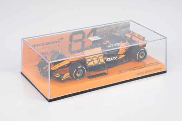 Minichamps 1:43 McLaren MCL39 No.81 Oscar Piastri 2nd Hungarian GP 2025 (537255681) Limited Edition Resin Model 7 Minichamps 1:43 McLaren MCL39 No.81 Oscar Piastri 2nd Hungarian GP 2025 (537255681) Limited Edition Resin Model