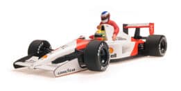 Minichamps - 1:18 Mclaren Honda MP4/6 Ayrton Senna W/Jean Alesi Riding Mexico GP 1991 - Limited Edition Diecast Model