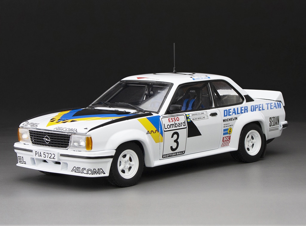 Sun Star - 1:18 Opel Ascona 400 No.3 A.Kullang, B.Berglund Esso Lombard RSAC Scottish Rally 1980 - Limited Edition Diecast Model 1 Sun Star - 1:18 Opel Ascona 400 No.3 A.Kullang, B.Berglund Esso Lombard RSAC Scottish Rally 1980 - Limited Edition Diecast Model
