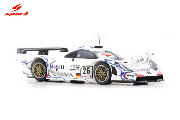 Spark 1:43 Porsche 911 GT1 No.26 Winner 24H Le Mans 1998 A. McNish - L. Aïello - S. Ortelli (43LM98) Resin Model 15 Spark 1:43 Porsche 911 GT1 No.26 Winner 24H Le Mans 1998 A. McNish - L. Aïello - S. Ortelli (43LM98) Resin Model