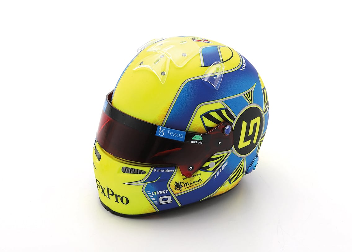 Spark - 1:5 Lando Norris McLaren F1 Helmet 2022 Season - Resin Model 1 Spark - 1:5 Lando Norris McLaren F1 Helmet 2022 Season - Resin Model