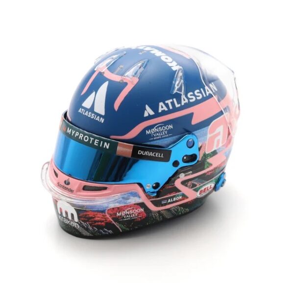 Spark 1:5 Alexander Albon Williams Racing Japanese GP 2025 Helmet Replica (5HF202) Resin Model