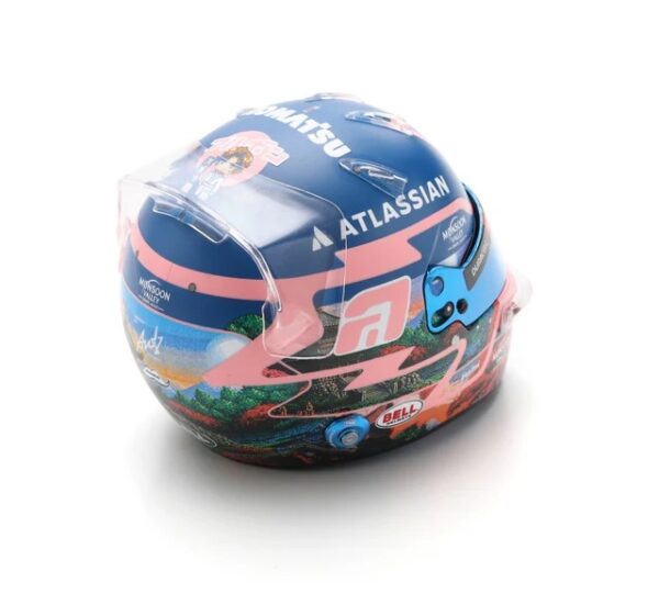 Spark 1:5 Alexander Albon Williams Racing Japanese GP 2025 Helmet Replica (5HF202) Resin Model 3 Spark 1:5 Alexander Albon Williams Racing Japanese GP 2025 Helmet Replica (5HF202) Resin Model