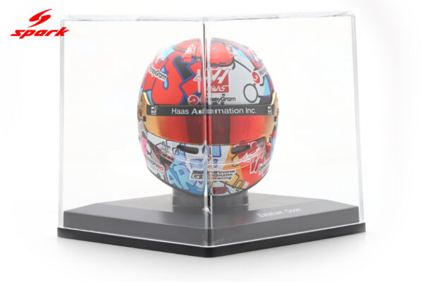 Spark 1:5 Esteban Ocon Miami GP 2025 (5HF210) Helmet Replica 11 Spark 1:5 Esteban Ocon Miami GP 2025 (5HF210) Helmet Replica