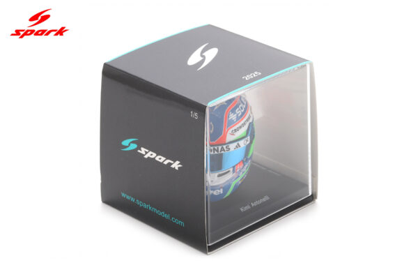 Diecast Model Shop - Model Universe 50 Alternative view of Spark 1:5 Kimi Antonelli Mercedes-AMG W16 No.12 Italian GP 2025 (5HF212) Resin Model