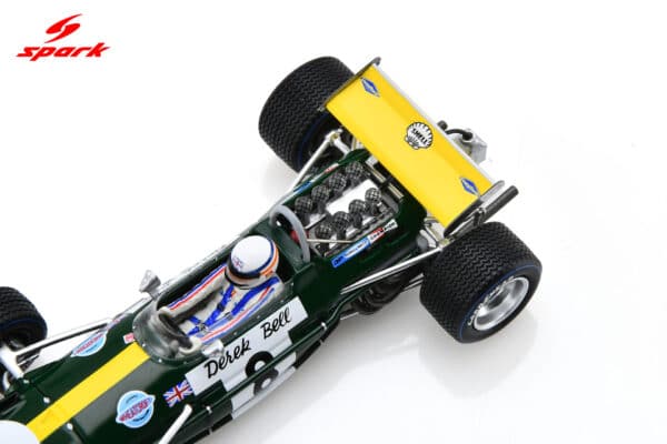 Spark - 1:43 Brabham BT26A No.8 Monaco GP 1969 Derek Bell - Resin Model 21 Spark 1:43 Brabham BT26A No.8 Belgium GP 1970 Derek Bell (S8325) Resin Model
