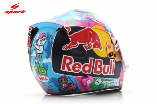 Spark 1:5 Visa Cash App RB Formula One Team Liam Lawson Singapore GP 2025 (5HF225) Replica Helmet 14 Spark 1:5 Visa Cash App RB Formula One Team Liam Lawson Singapore GP 2025 (5HF225) Replica Helmet