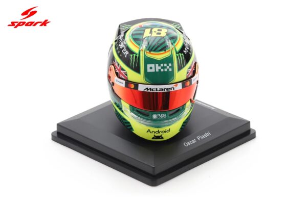 Spark 1:5 McLaren Mastercard F1 Team Oscar Piastri Australian GP 2026 (5HF245) Replica Helmet 14 Spark 1:5 McLaren Mastercard F1 Team Oscar Piastri Australian GP 2026 (5HF245) Replica Helmet