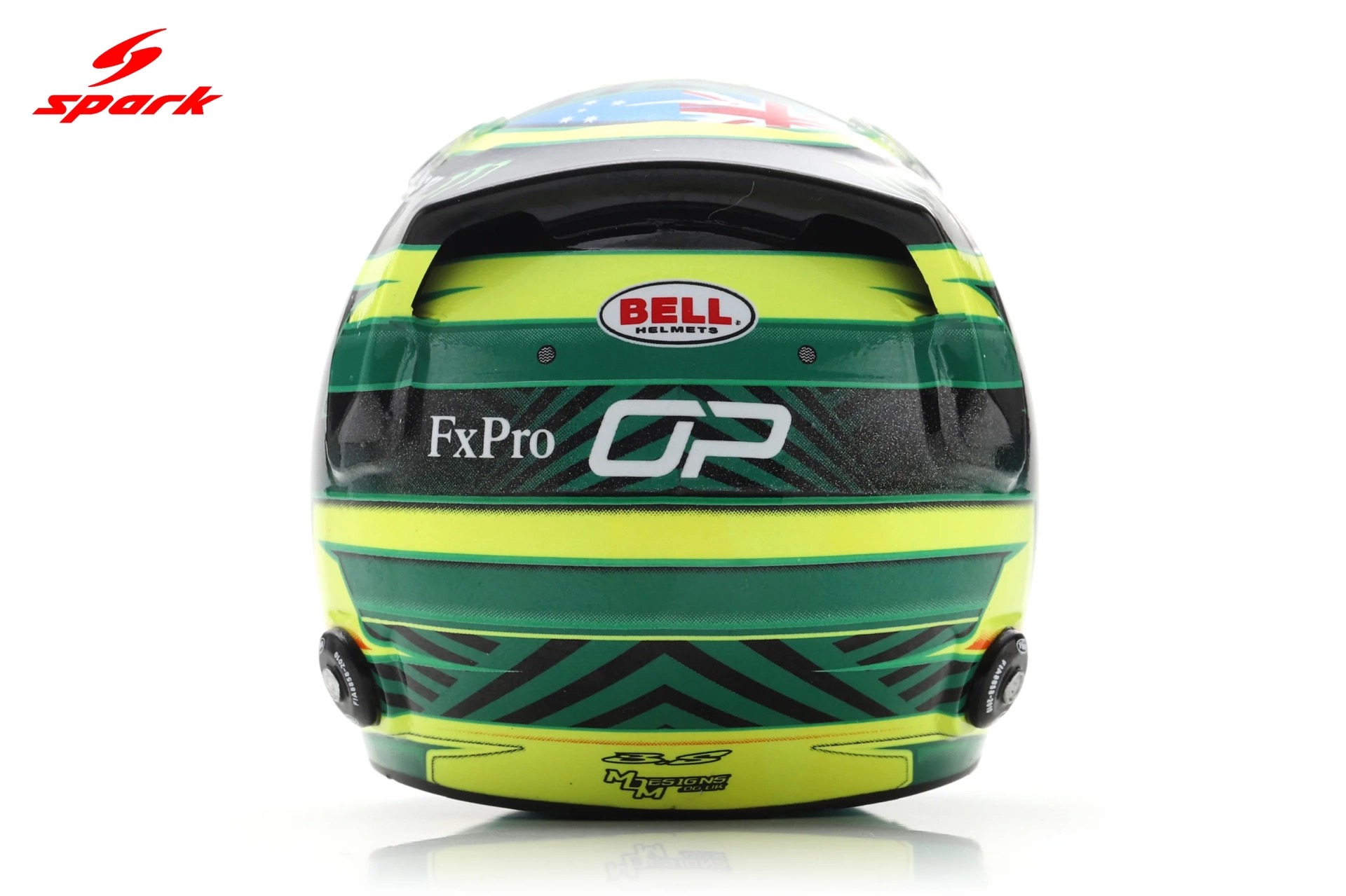 Spark 1:5 McLaren Mastercard F1 Team Oscar Piastri Australian GP 2026 (5HF245) Replica Helmet 8 Spark 1:5 McLaren Mastercard F1 Team Oscar Piastri Australian GP 2026 (5HF245) Replica Helmet - Image 8